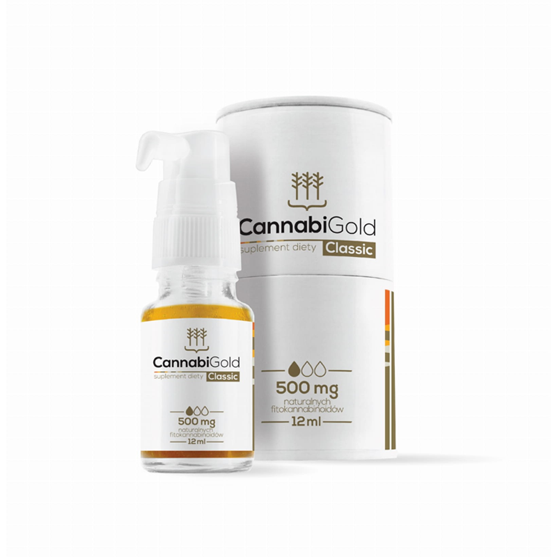 Olejek CBD CannabiGold Classic 500mg