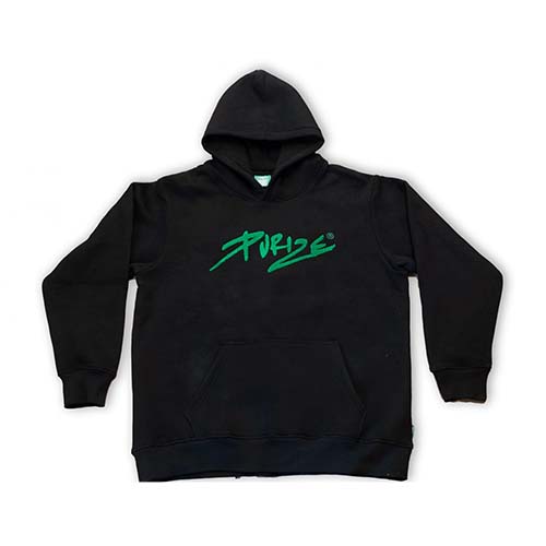 PURIZE Hoodie Black - Bluza z kapturem PURIZE